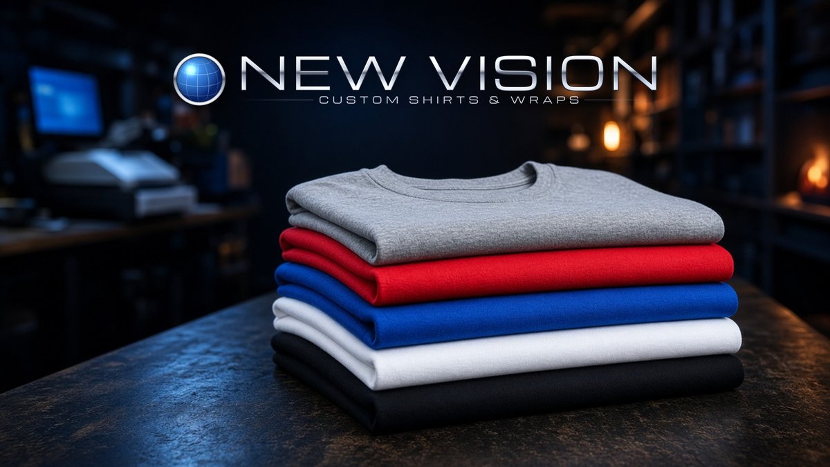 New Vision Custom Shirts & Wraps